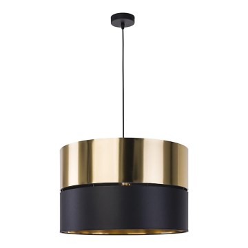 Luster na sajli HILTON 1xE27/25W/230V mesing/crno