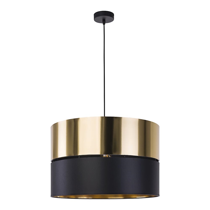 Luster na sajli HILTON 1xE27/25W/230V mesing/crno