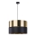 Luster na sajli HILTON 1xE27/25W/230V mesing/crno