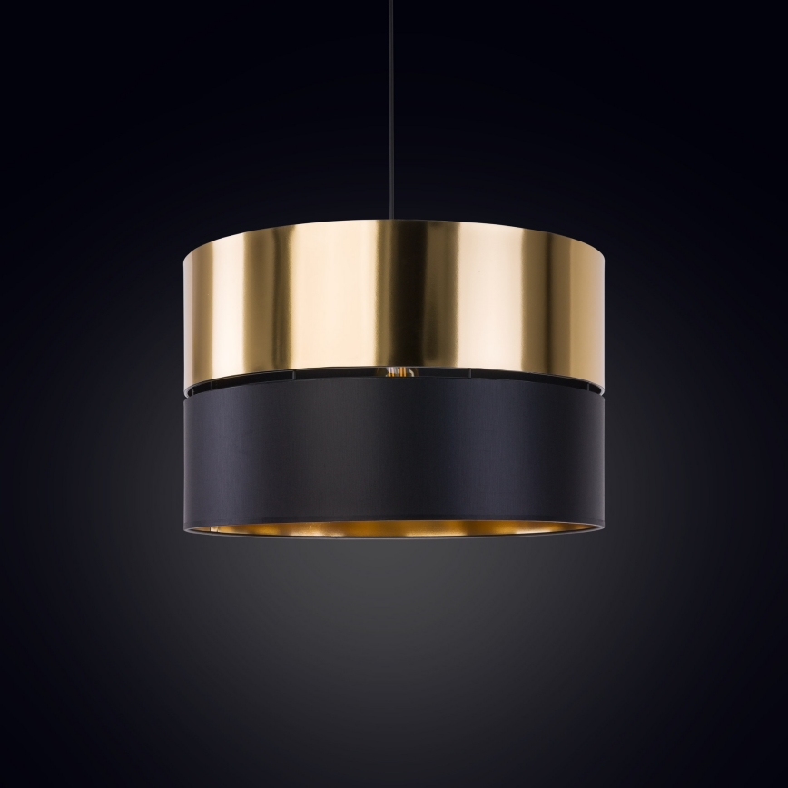 Luster na sajli HILTON 1xE27/25W/230V mesing/crno