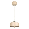 Luster na sajli IGNIA 1xE27/60W/230V, u boji taupe