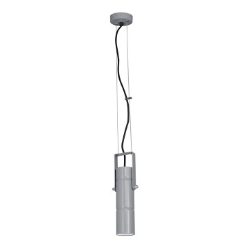 Luster na sajli IMPLODE 1xGU10/8W/230V sivo