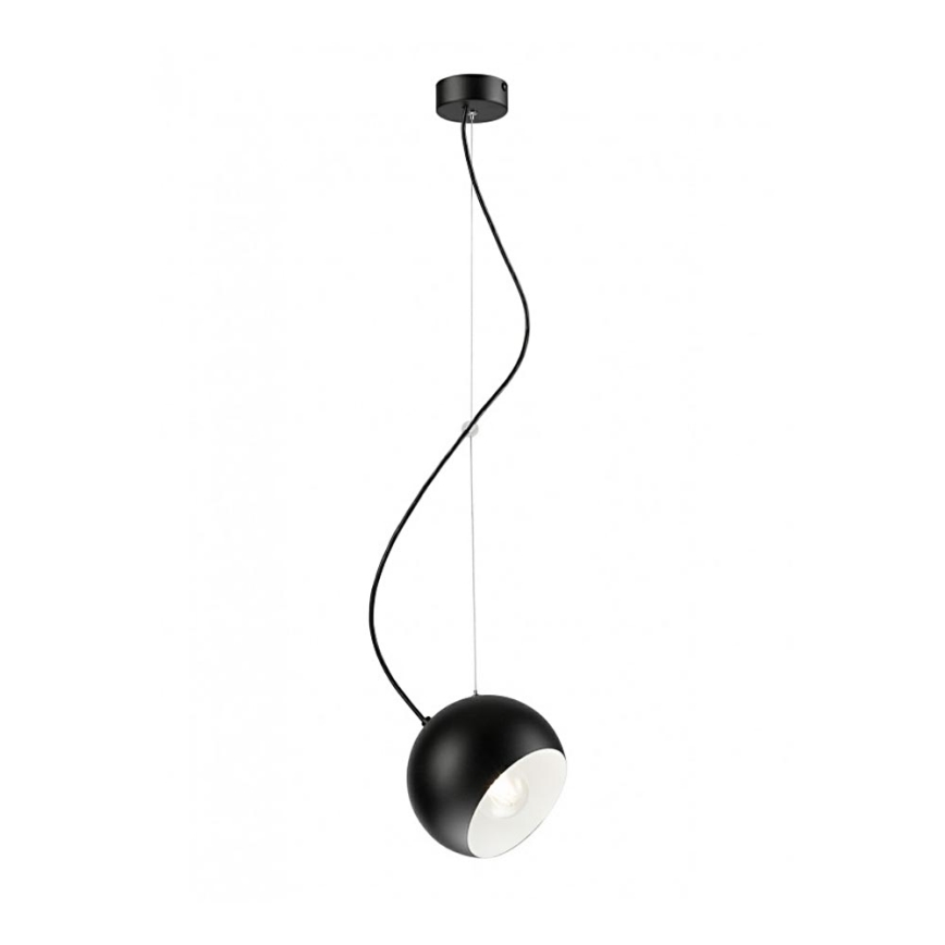 Luster na sajli INEZ 1xE27/60W/230V crno