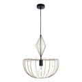 Luster na sajli JASMINA 1xE27/20W/230V pr. 40 cm zlatna