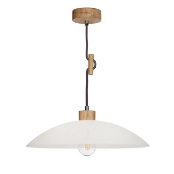 Luster na sajli JONA 1xE27/60W/230V hrast