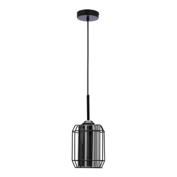 Luster na sajli JONERA 1xE27/40W/230V crno