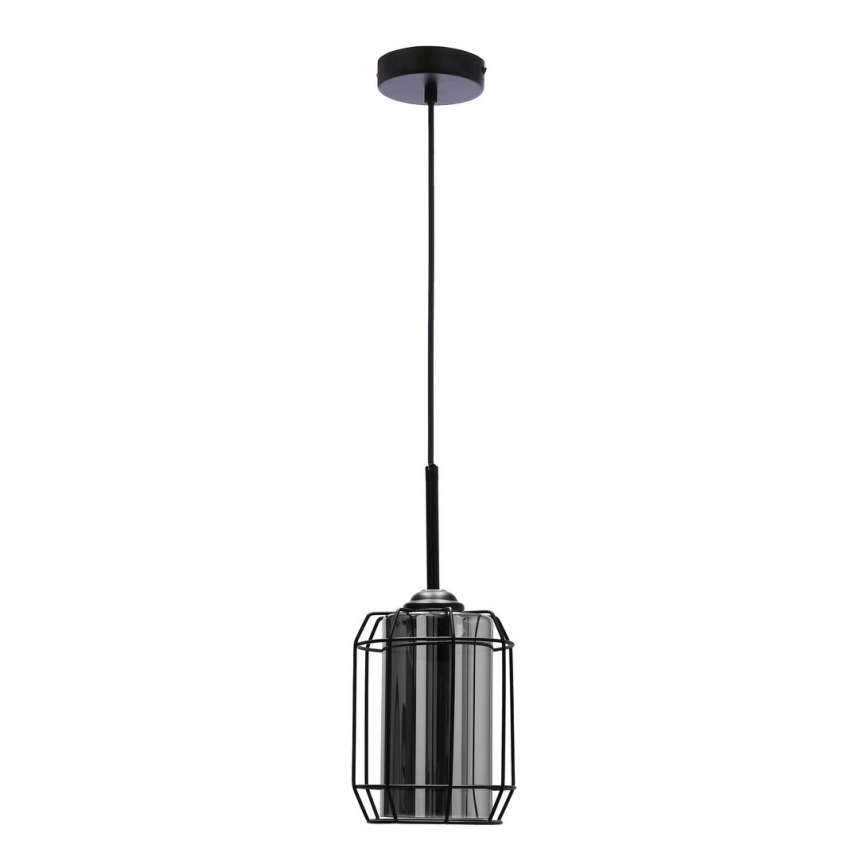 Luster na sajli JONERA 1xE27/40W/230V crno