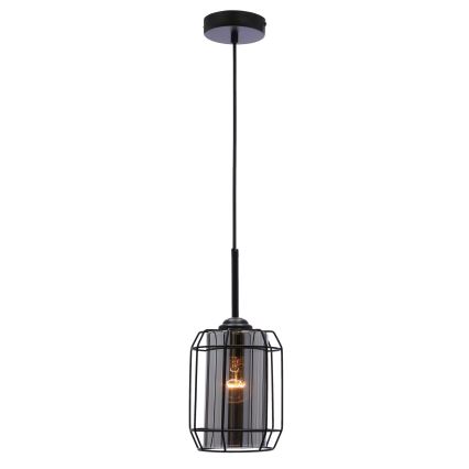 Luster na sajli JONERA 1xE27/40W/230V crno