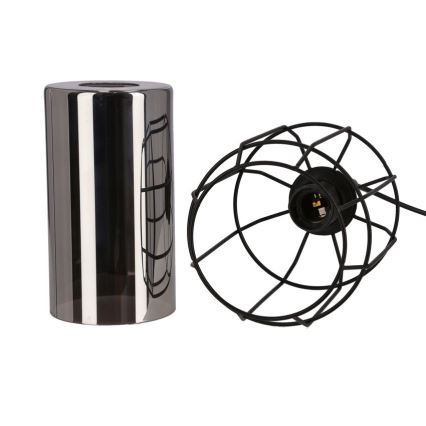 Luster na sajli JONERA 1xE27/40W/230V crno