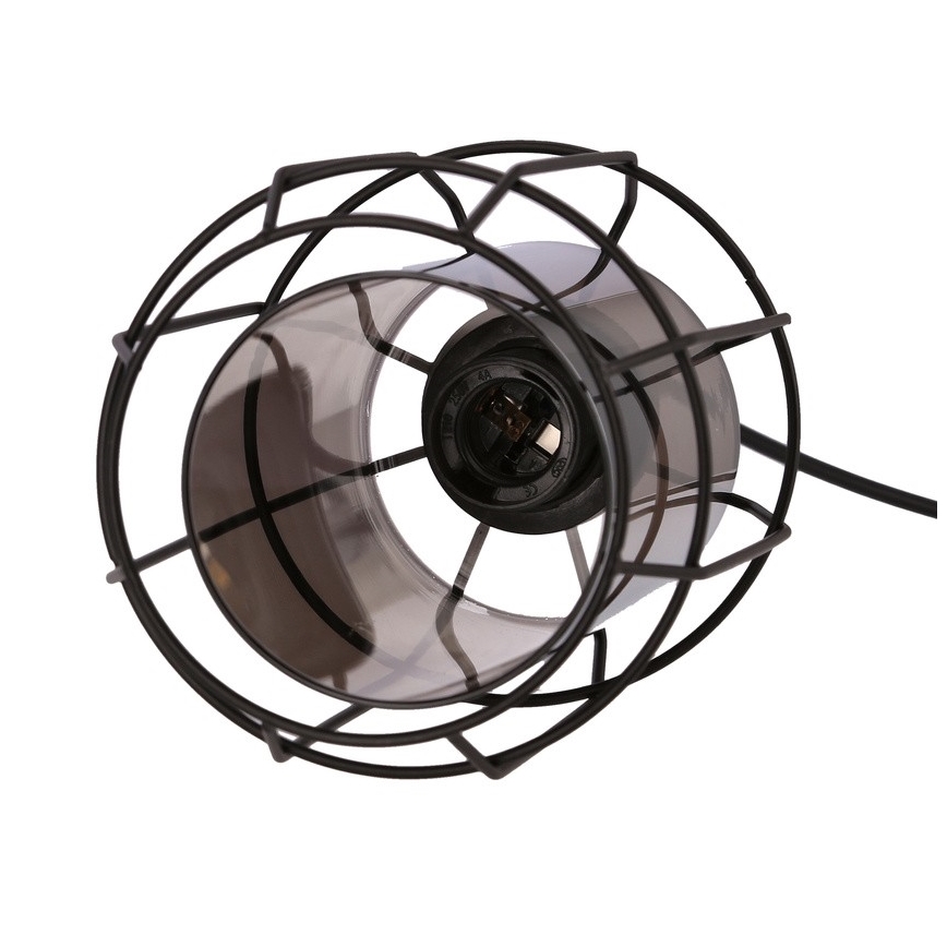 Luster na sajli JONERA 1xE27/40W/230V crno