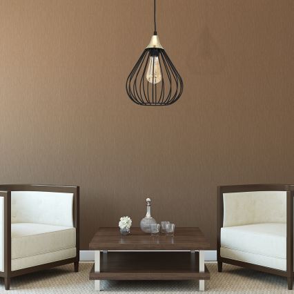 Luster na sajli KANE 1xE27/60W/230V