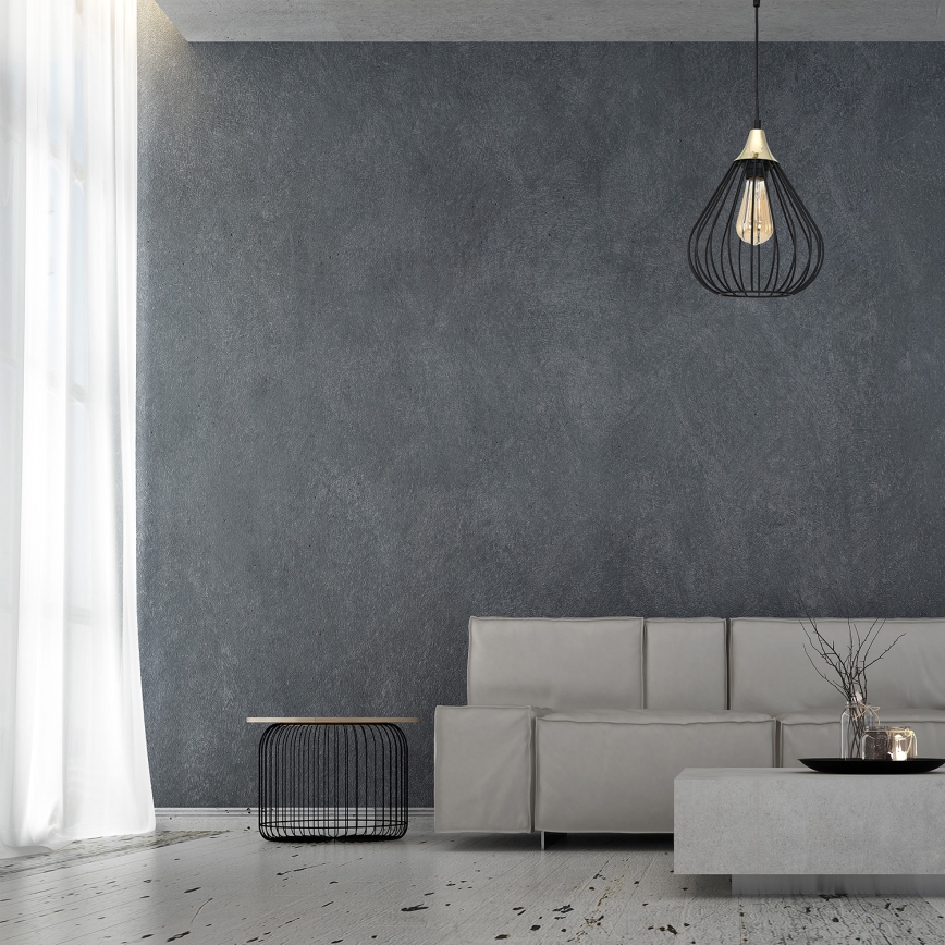 Luster na sajli KANE 1xE27/60W/230V