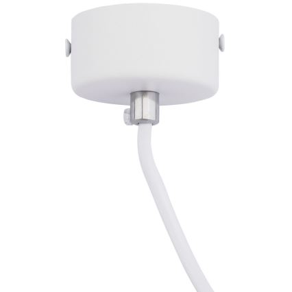 Luster na sajli KARADON 1xGU10/30W/230V 29 cm bela