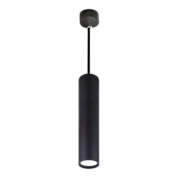 Luster na sajli KARADON 1xGU10/30W/230V 40 cm crno
