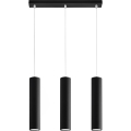 Luster na sajli KARADON 3x GU10/30W/230V crni