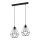 Luster na sajli KARO 2xE27/15W/230V
