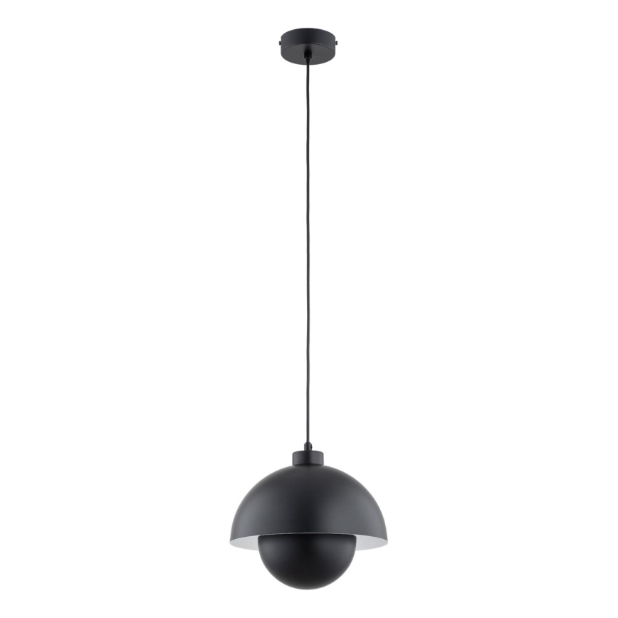 Luster na sajli KUGER 1xE27/15W/230V crno
