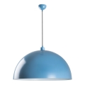 Luster na sajli KURE 1xE27/40W/230V plavi