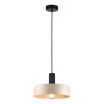 Luster na sajli LATTE 1xE27/60W/230V bež/crno