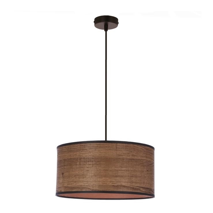 Luster na sajli LEGNO 1xE27/40W/230V pr. 30 cm braon