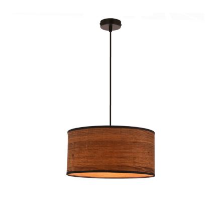 Luster na sajli LEGNO 1xE27/40W/230V pr. 30 cm braon