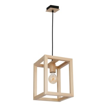 Luster na sajli LEGNO 1xE27/60W/230V