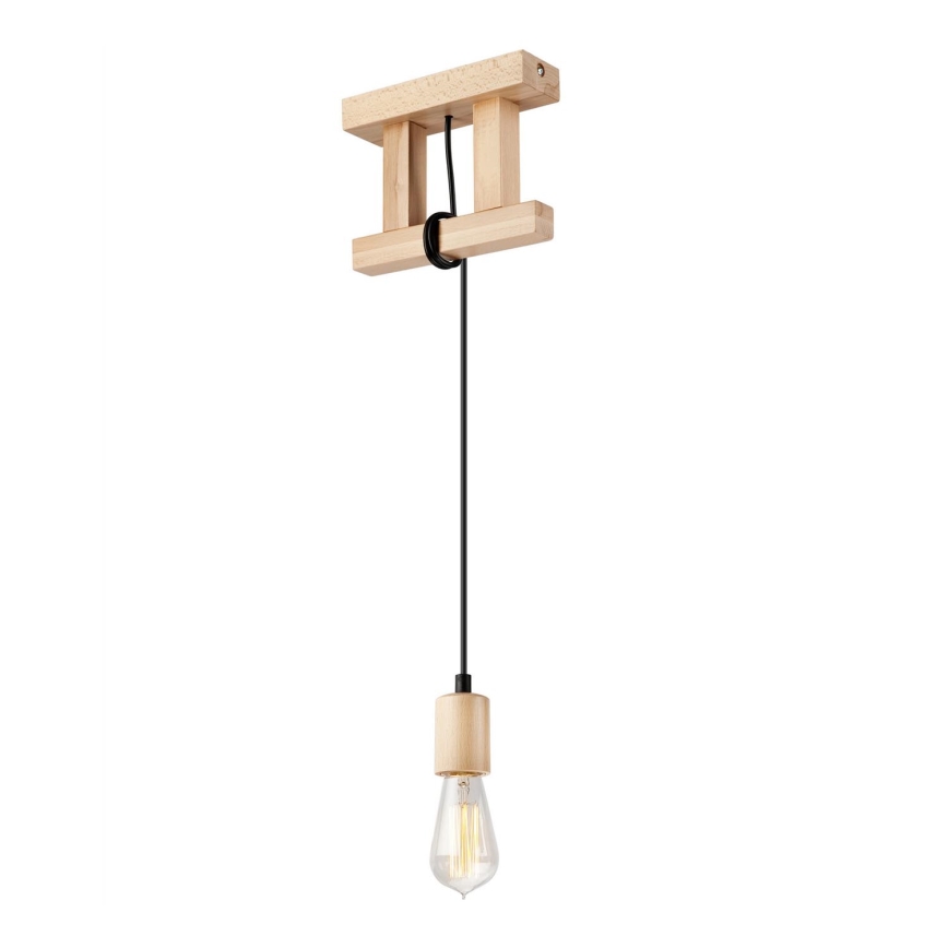 Luster na sajli LEON 1xE27/60W/230V bukva