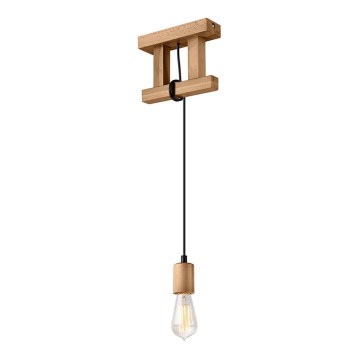 Luster na sajli LEON 1xE27/60W/230V bukva