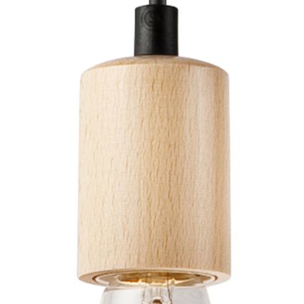 Luster na sajli LEON 1xE27/60W/230V bukva