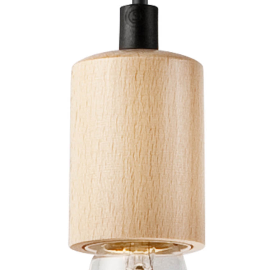 Luster na sajli LEON 1xE27/60W/230V bukva