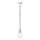 Luster na sajli LEONARDO ROPE 1xE27/10W/230V bela