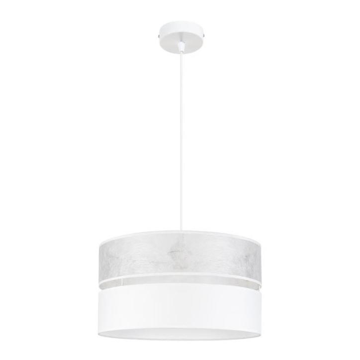 Luster na sajli LIMA 1xE27/60W/230V bela