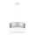 Luster na sajli LIMA 1xE27/60W/230V srebrno/bela