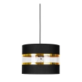 Luster na sajli LIND 1xE27/60W/230V crno