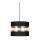 Luster na sajli LIND 1xE27/60W/230V crno