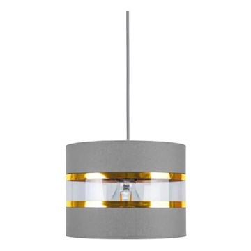 Luster na sajli LIND 1xE27/60W/230V sivo