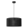 Luster na sajli LOFT SHADE 1xE27/60W/230V pr. 40 cm crno