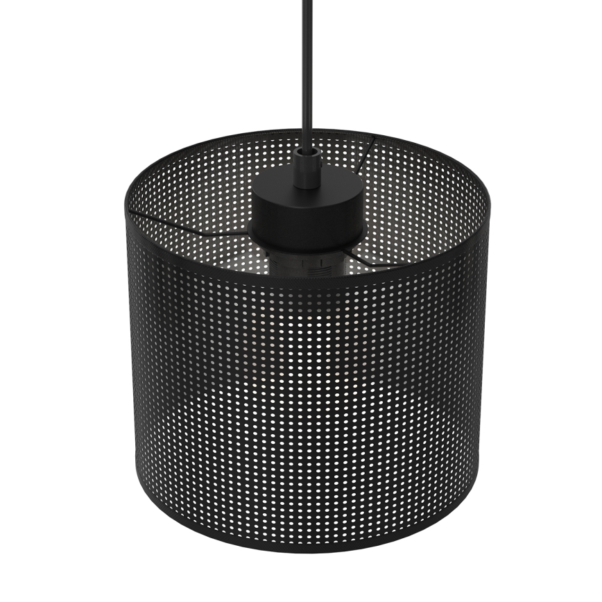 Luster na sajli LOFT SHADE 3xE27/60W/230V crno