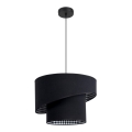 Luster na sajli LORI 1xE27/60W/230V crno