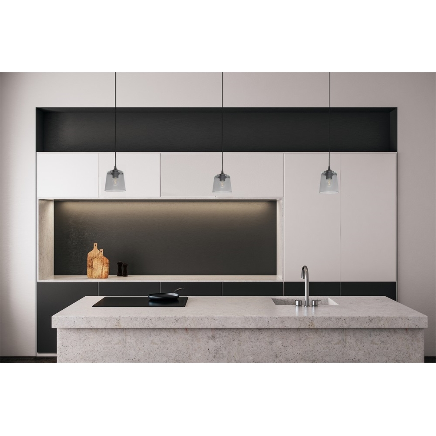 Luster na sajli LUCEA 1xE27/15W/230V