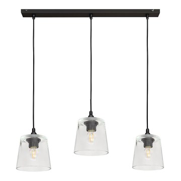 Luster na sajli LUCEA 3xE27/15W/230V
