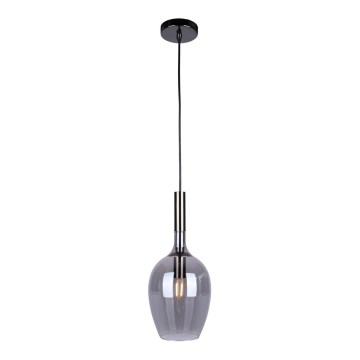 Luster na sajli LUGANO 1xE14/40W/230V sivo