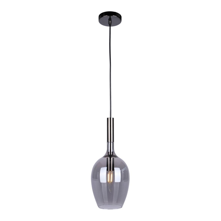 Luster na sajli LUGANO 1xE14/40W/230V sivo