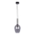 Luster na sajli LUGANO 1xE14/40W/230V sivo