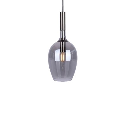 Luster na sajli LUGANO 1xE14/40W/230V sivo