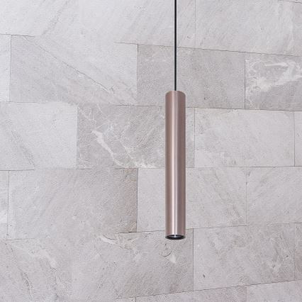 Luster na sajli LUNGOMARE 1xGU10/10W/230V mat krom