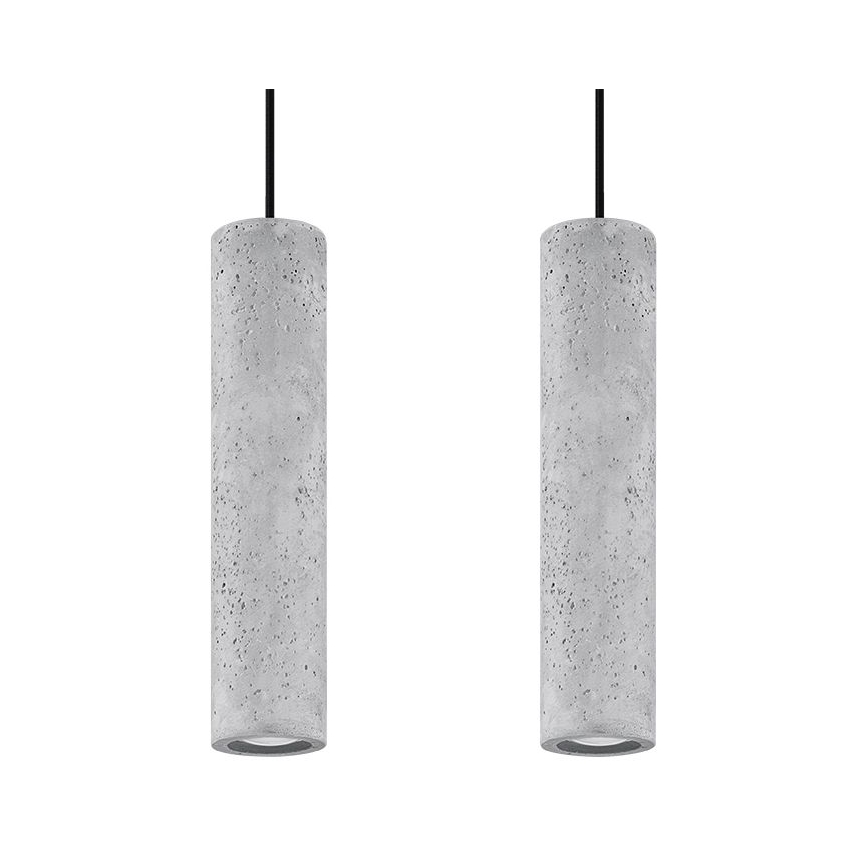 Luster na sajli LUVO 2xGU10/40W/230V