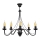 Luster na sajli MALBO II 5xE14/10W/230V
