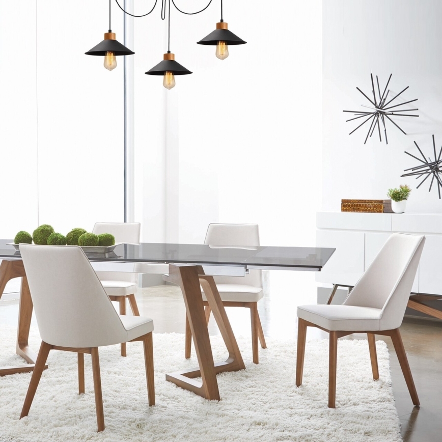 Luster na sajli MANAVGAT 3xE27/40W/230V pauk