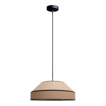Luster na sajli MANISO 1xE27/60W/230V pr. 45 cm bež